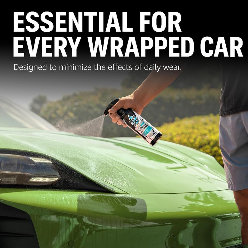 Rev Auto Wrap Guard - Cleans, Hydrates & Protects Car Vinyl | Vinyl Wrap Cleaner for Cars | Made for Gloss, Satin, Matte, Chrome, Printed & More - (16 Fl Oz) - Image 3